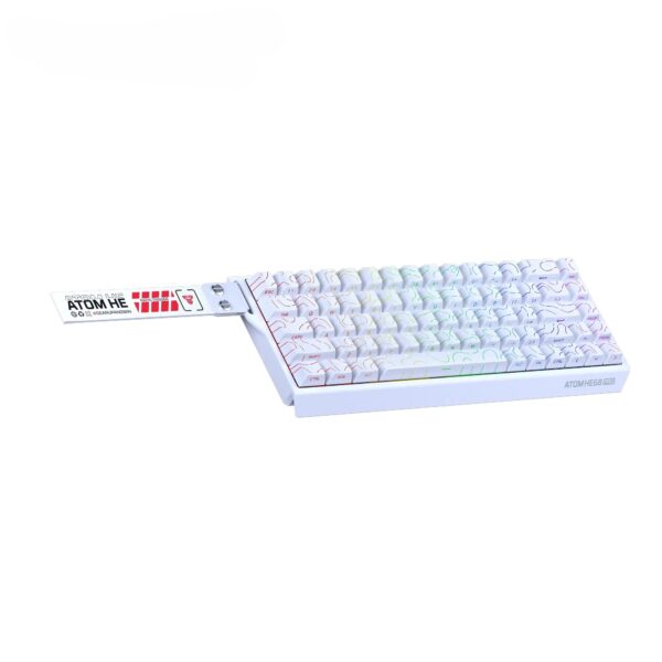 Fantech Mk922 Atom He68 Pro Topo Edition Magnetic Emerald Switch 8k Hz Hall Effect Hotswap Argb Kablosuz İngilizce Mekanik Gaming Klavye 2