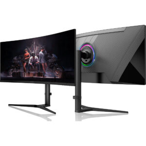 Yüksek yenileme hızına sahip, kavisli 34 inç gaming monitörü, 180Hz ve 0.5ms tepki süresi ile akıcı ve net oyun deneyimi sağlar. UWQHD çözünürlük ve Adaptive Sync teknolojisi ile görsel kaliteyi artır.
