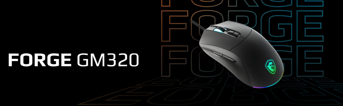 MSI FORGE GM320 RGB Gaming Mouse
