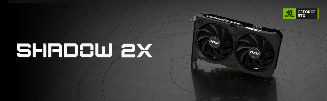 MSI GeForce RTX 5060 8G SHADOW 2X OC MAX Ekran Kartı H1