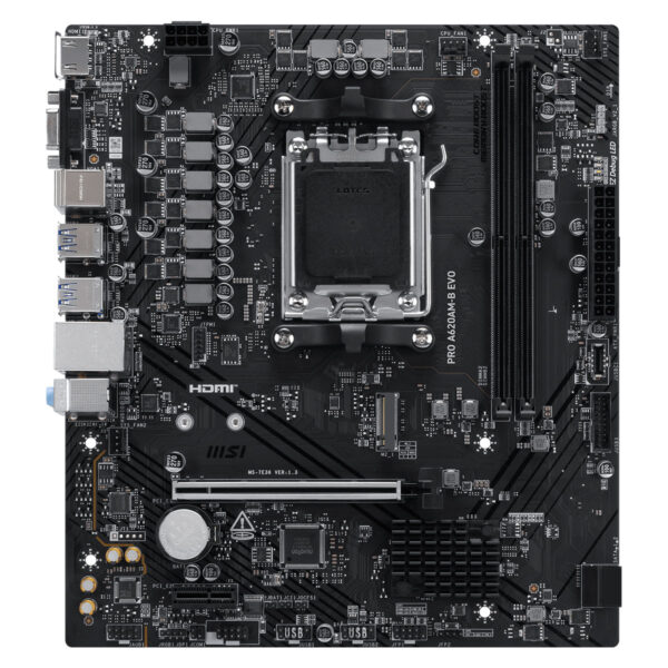 Msi Pro A620am B Evo 6800mhz (oc) Ddr5 Soket Am5 M.2 Hdmi Vga Matx Anakart 2