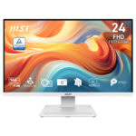MSI PRO MP241W E14V 23.8 inç Full HD 144Hz VA Beyaz Monitör.