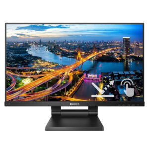 Philips 242B1TC/00 23.8 inç Full HD dokunmatik monitör, 75Hz yenileme hızı ve 4ms tepki süresi ile yüksek performans sağlar. Adaptive Sync teknolojisi ve geniş ekran, oyun ve ofis kullanımı için ideal.