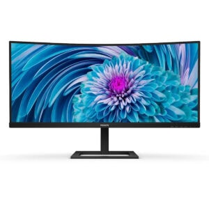 Yüksek çözünürlüklü Philips 34 inç UWQHD kavisli monitör, 100Hz yenileme hızı ve 4ms tepki süresi ile oyun ve profesyonel kullanım için ideal. FreeSync Premium teknolojisi sayesinde akıcı görüntü sağl.