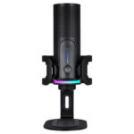 Streamplify Mic Pro Omni Directional Cardioid Bidirectional Rgb Siyah Yayinci Mikrofonu 1