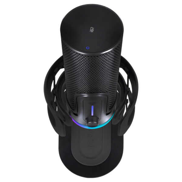 Streamplify Mic Pro Omni Directional Cardioid Bidirectional Rgb Siyah Yayinci Mikrofonu 5