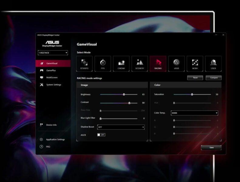 ROG Strix XG27ACS-W ROG Strix XG27ACS-W