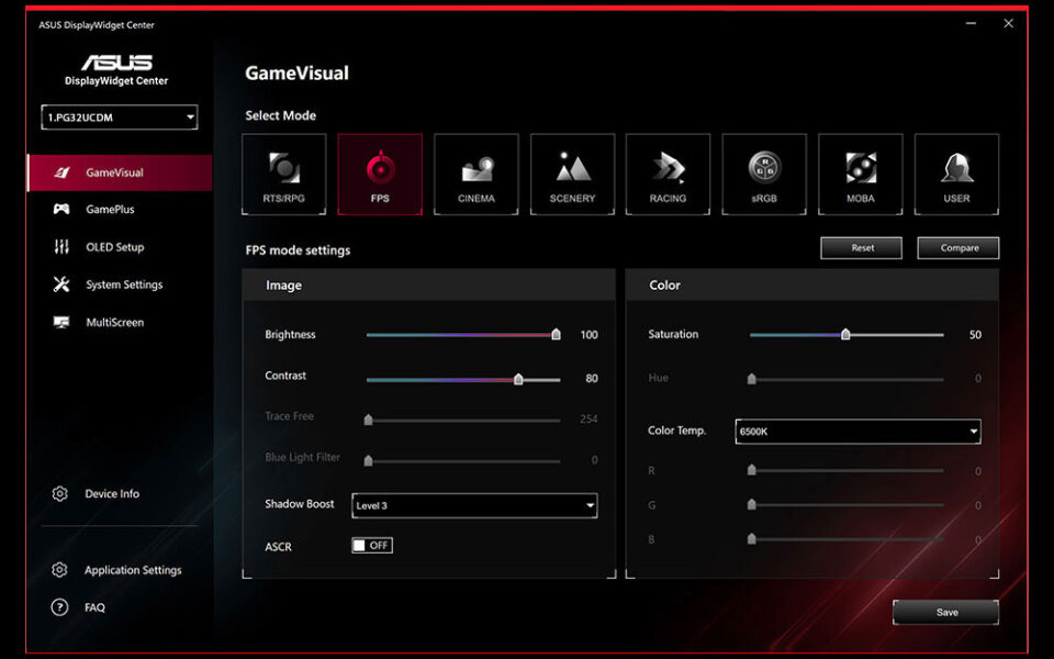 ROG Swift OLED PG32UCDM ROG Swift OLED PG32UCDM