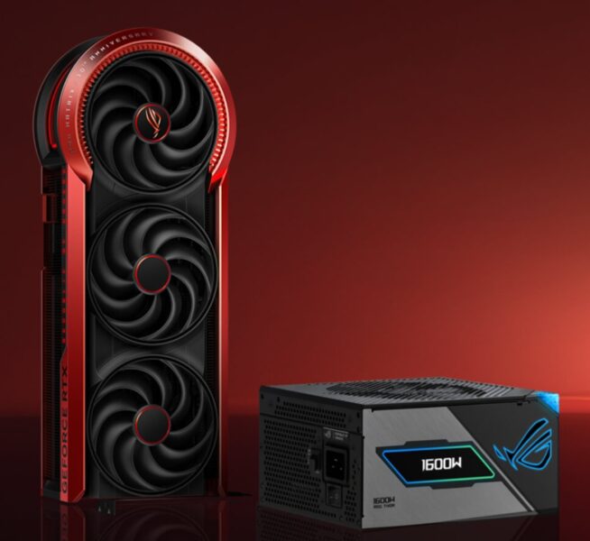 ROG-MATRIX-RTX5090-P32G-30TH ASUS ROG Matrix Platinum GeForce RTX 5090 30th Anniversary Edition 32GB GDDR7 512 Bit DLSS 4 Ekran Kartı h23