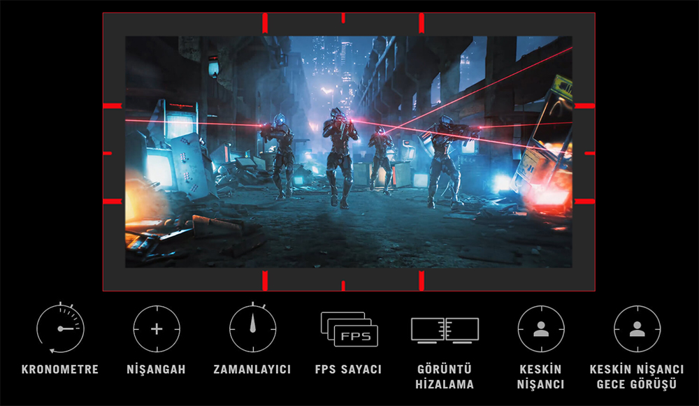 ROG Strix OLED XG27ACDNG ASUS ROG Strix OLED XG27ACDNG Gaming Monitör H27