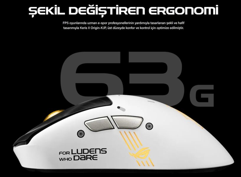 ROG Keris II Origin-KJP Gaming Mouse ROG Keris II Origin-KJP Gaming Mouse