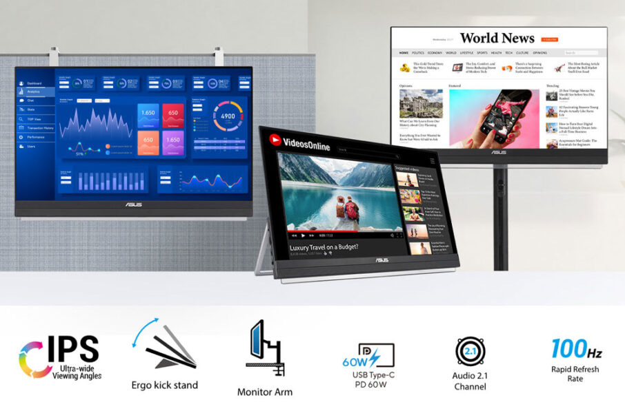 ZenScreen MB229CF ASUS ZenScreen MB229CF Taşınabilir Monitör H4