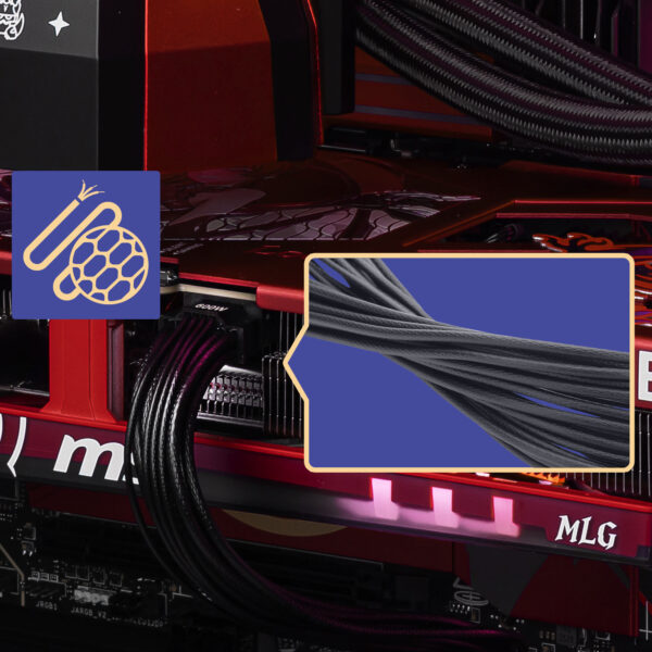 MSI A850GLS MLG EDITION 850W Güç Kaynağı H6