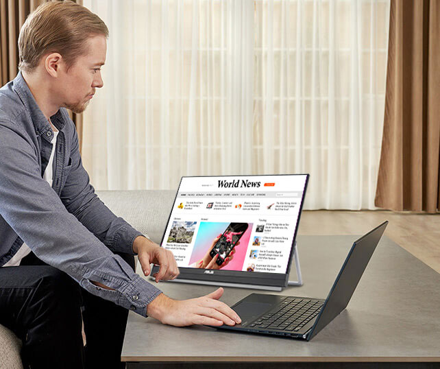 ZenScreen MB229CF ASUS ZenScreen MB229CF Taşınabilir Monitör H7
