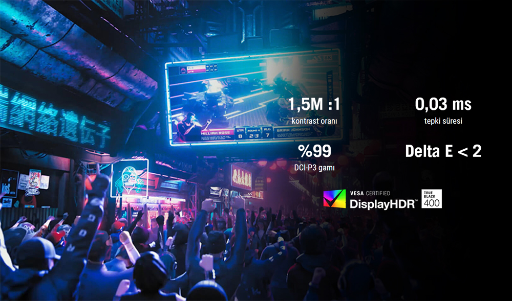 ROG Strix OLED XG27ACDNG ASUS ROG Strix OLED XG27ACDNG Gaming Monitör H9
