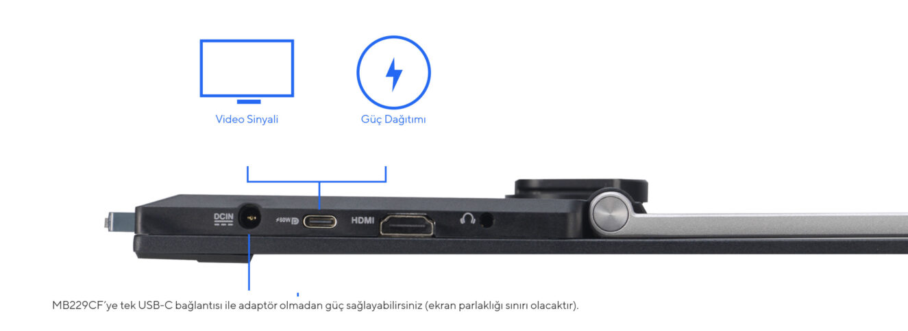 ZenScreen MB229CF ASUS ZenScreen MB229CF Taşınabilir Monitör H10