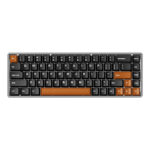Akko Mod68 He Misty Black Brown Astrolink Magnetic Switch 8k Hz Hall Effect Hotswap Argb Kablosuz İngilizce Mekanik Gaming Klavye 1