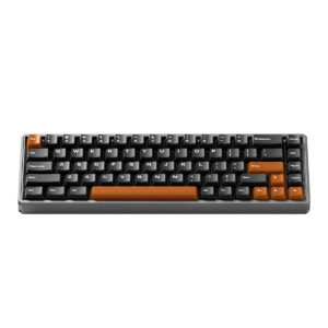 Akko Mod68 He Misty Black Brown Astrolink Magnetic Switch 8k Hz Hall Effect Hotswap Argb Kablosuz İngilizce Mekanik Gaming Klavye 2