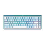 Akko Ray68 He Blue White Astroaim Magnetic Switch 8k Hz Hall Effect Hotswap Argb Kablosuz İngilizce Mekanik Gaming Klavye 1