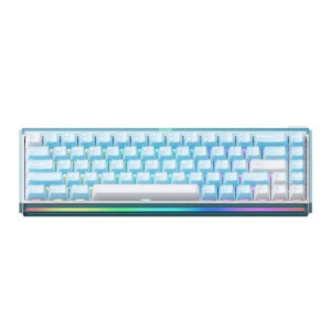 Akko Ray68 He Blue White Astroaim Magnetic Switch 8k Hz Hall Effect Hotswap Argb Kablosuz İngilizce Mekanik Gaming Klavye 2
