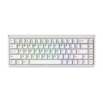 Akko Ray68 He White Astroaim Magnetic Switch 8k Hz Hall Effect Hotswap Argb Kablosuz İngilizce Mekanik Gaming Klavye 1