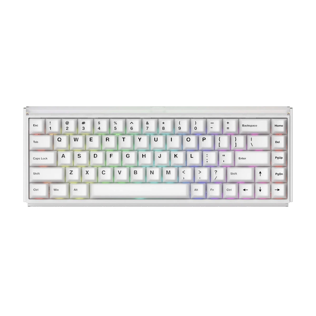 Akko Ray68 He White Astroaim Magnetic Switch 8k Hz Hall Effect Hotswap Argb Kablosuz İngilizce Mekanik Gaming Klavye 1