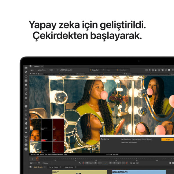 Apple Macbook Pro M5 Max 18 Çekirdek Cpu 32 Çekirdek Gpu 36gb Ram 2tb Ssd 16 İnç Uzay Siyahı (mged4tua) 3