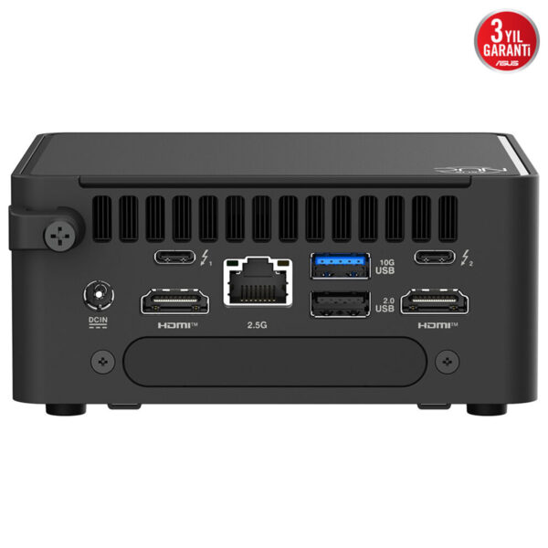 Asus Nuc 15 Pro Tall Kit Rnuc15crhi300002 Intel Core 3 100u Barebone Freedos Mini Bilgisayar Y13
