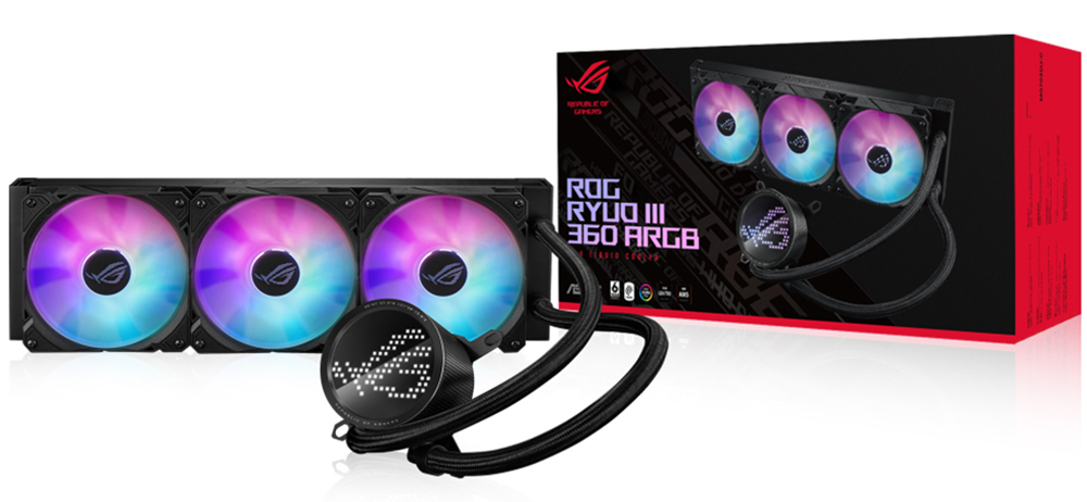 ROG RYUO III 360 ARGB ASUS ROG RYUO III 360 ARGB İşlemci Sıvı Soğutucu H1