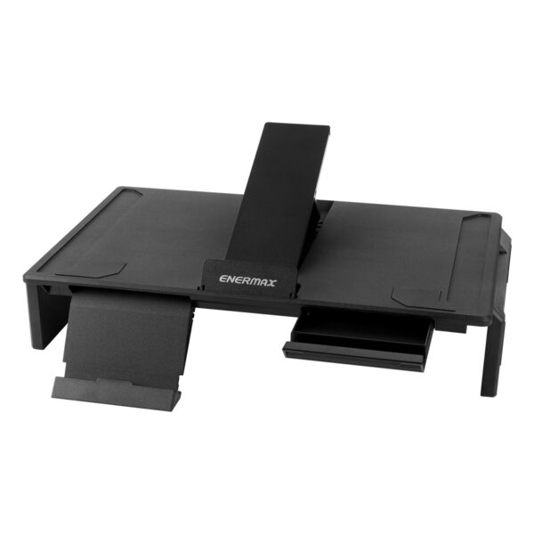 Enermax Tankstand Df Cift Fonksiyonlu Katlanabilir Monitor Ve Laptop Standi Ems004 3