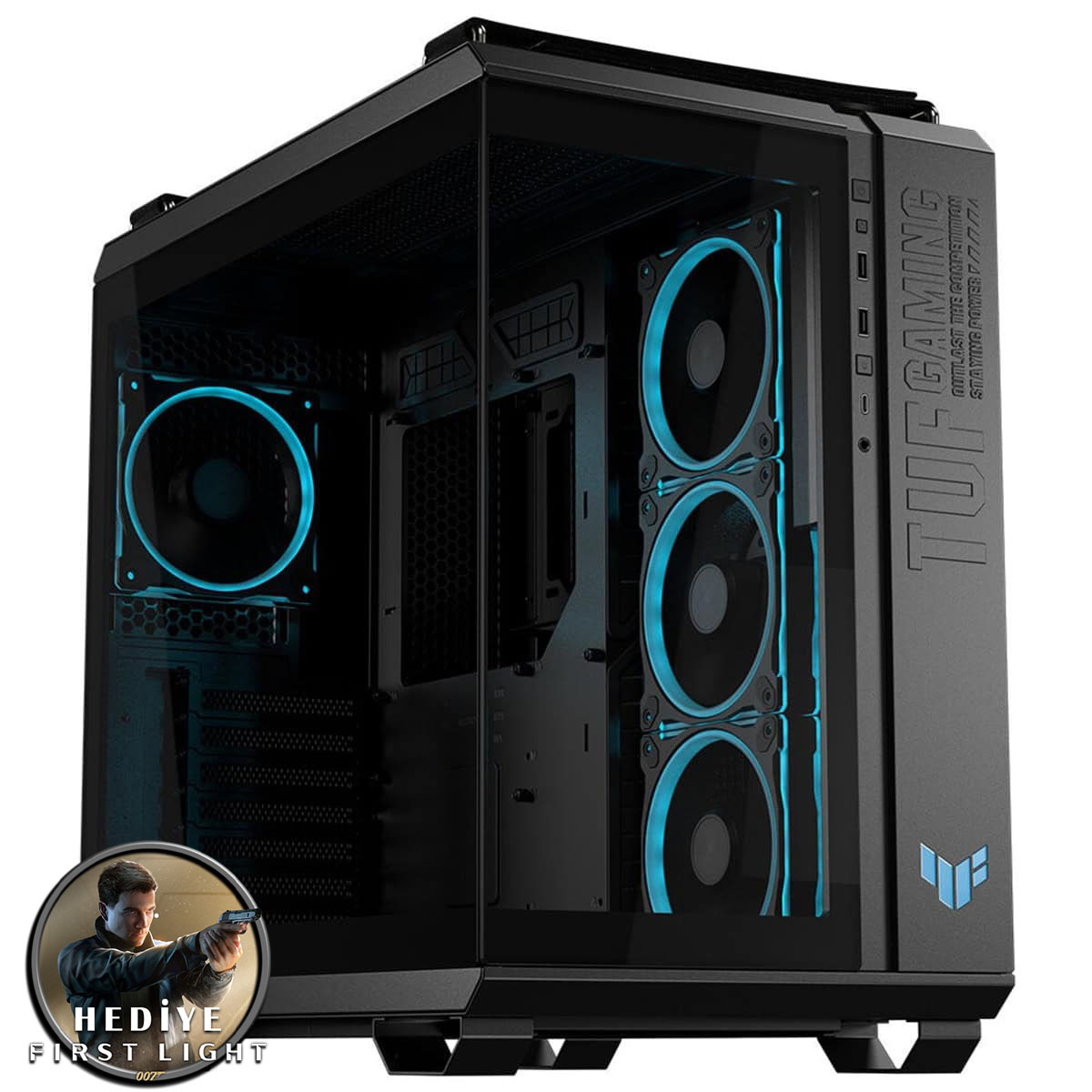 Gaming Tuf5070ti Amd Ryzen 7 9850x3d Box Asus Tuf Gaming Geforce Rtx 5070 Ti Oc 16gb 32gb Ram 1tb M.2 Ssd Sistem Tavsiyesi 007 First Light Hediyeli 1