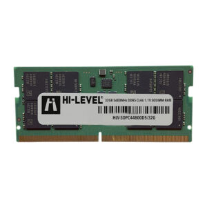 Hi Level 32gb 1x32gb 5600mhz Cl46 Ddr5 Notebook Ram Hlv Sopc44800d5 32g 1
