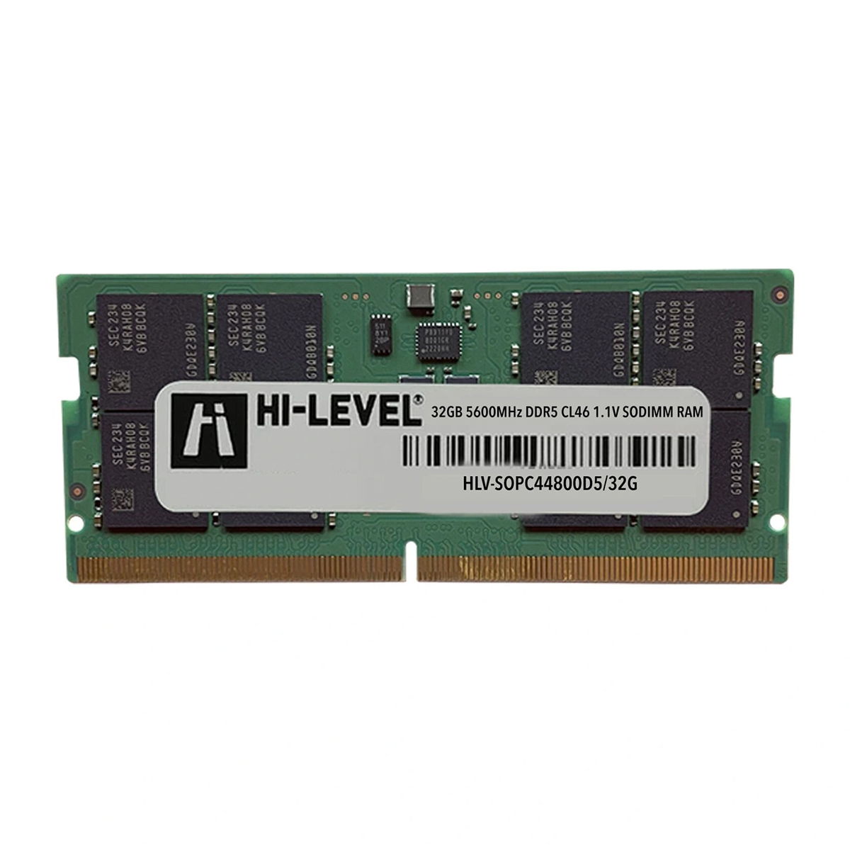 Hi Level 32gb 1x32gb 5600mhz Cl46 Ddr5 Notebook Ram Hlv Sopc44800d5 32g 1
