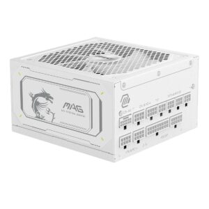 Msi Mag A1000gl Pcie5 White 1000w 80+ Gold Full Modüler 135mm Fanlı Güç Kaynağı 1