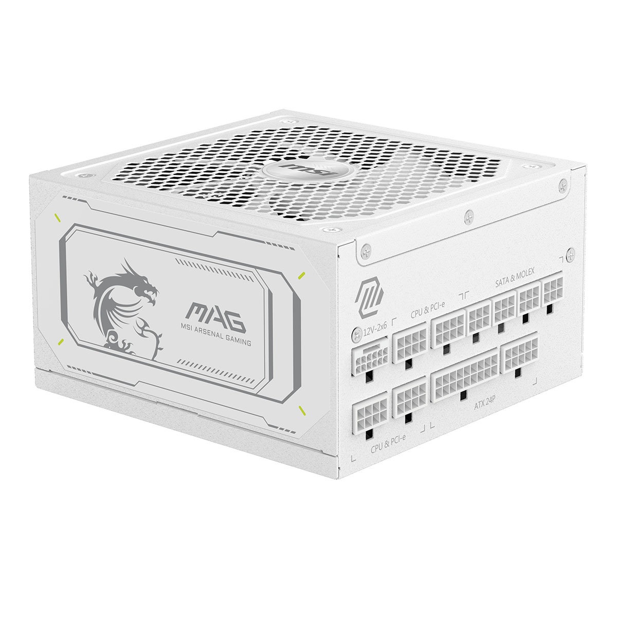 Msi Mag A1000gl Pcie5 White 1000w 80+ Gold Full Modüler 135mm Fanlı Güç Kaynağı 1