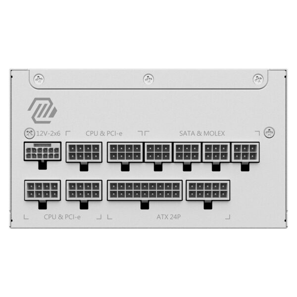 Msi Mag A1000gl Pcie5 White 1000w 80+ Gold Full Modüler 135mm Fanlı Güç Kaynağı 13