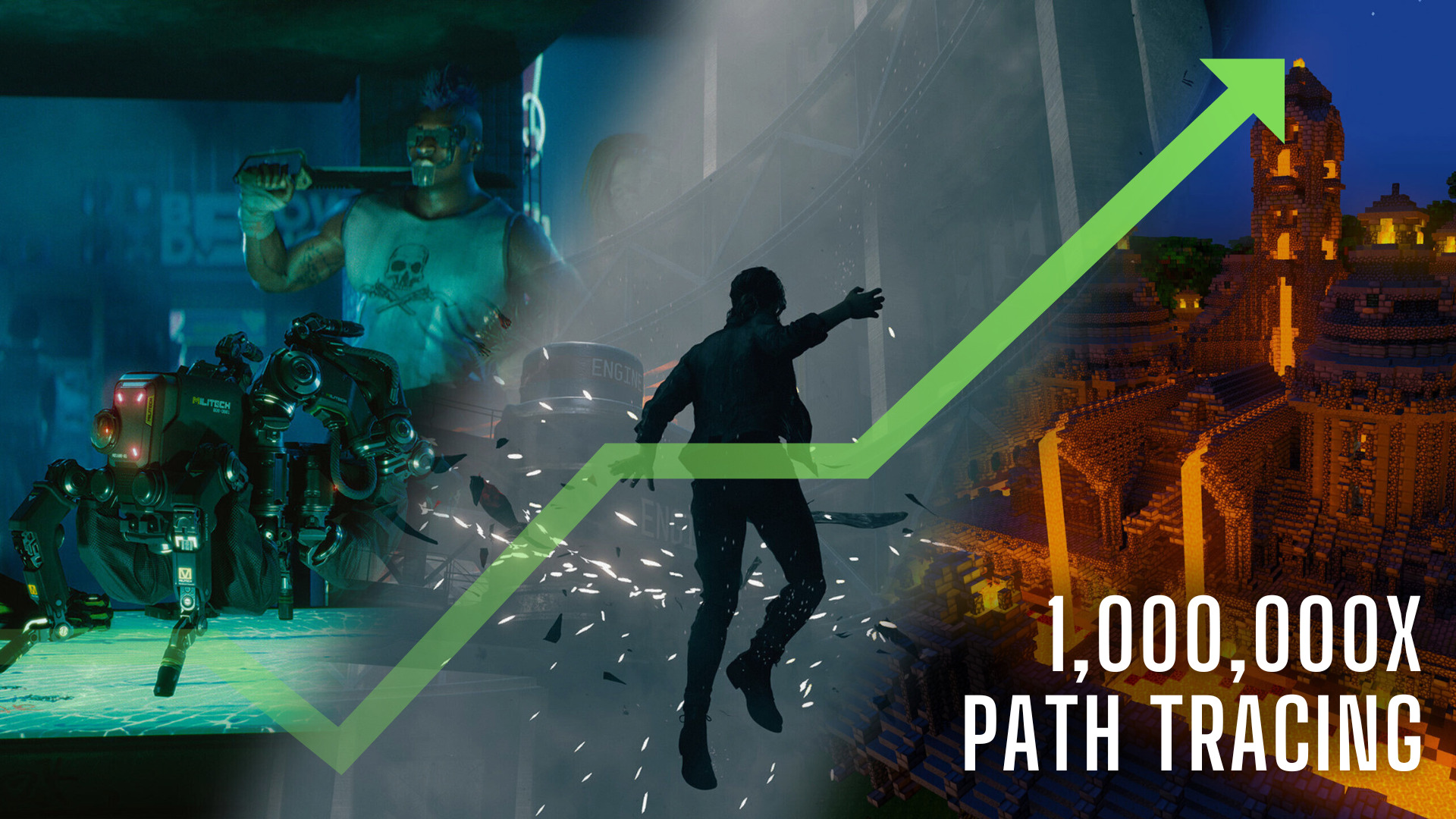 Nvidia, Gelecek Oyun Gpu'larında 1 Milyon Kat Daha İyi Path Tracing Performansı Vaadediyor