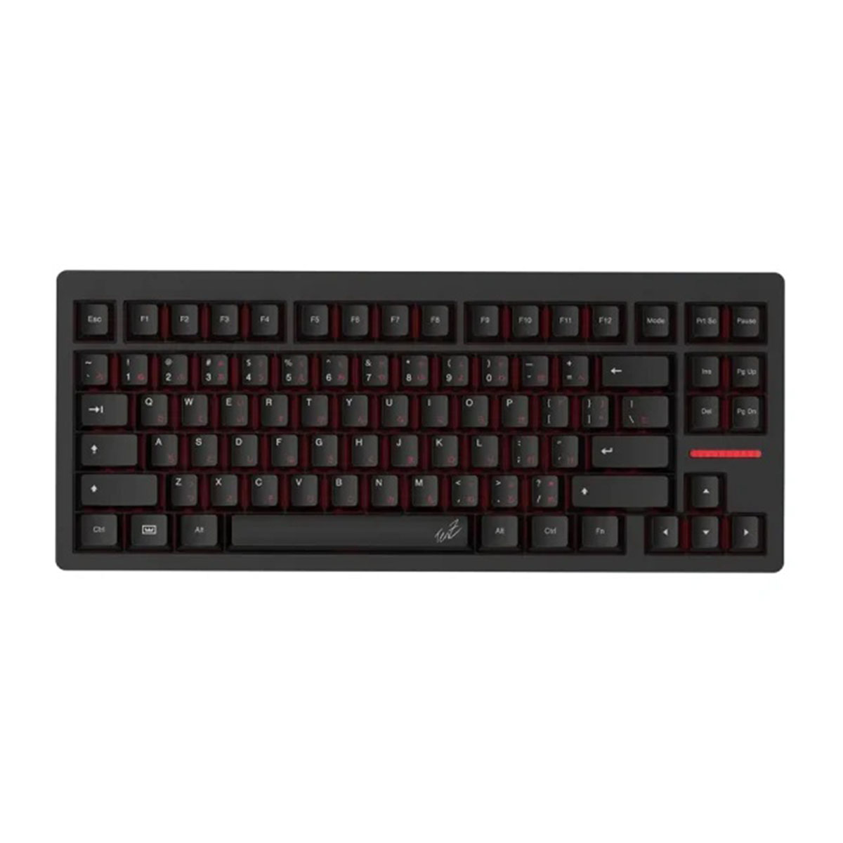 Wooting 80he Tenz Takeover Lekker Hall Effect Analog Manyetik Switch Gaming Klavye 1