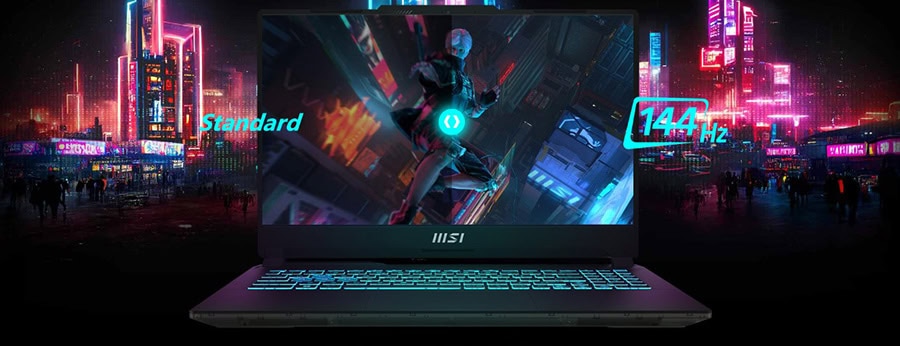 MSI CYBORG 15 A13VE-2270XTRNN Intel Core i5-13420H GeForce RTX 4050 6GB 16GB DDR5 1TB SSD 15.6 inç Full HD 144Hz IPS-Level FreeDos Gaming Laptop H16