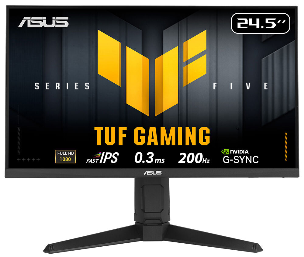 TUF Gaming VG259QL5A ASUS TUF Gaming VG259QL5A 24.5 inç 200Hz 0.3ms Full HD Adaptive Sync Fast IPS Pivot Gaming Monitör h2