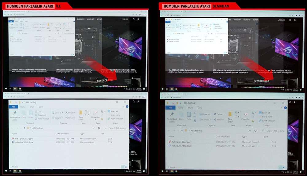 PG34WCDN ASUS ROG Swift OLED PG34WCDN 34 inç 360Hz 0.03ms UWQHD Kavisli Gaming Monitör ile canlı oyun deneyimi.