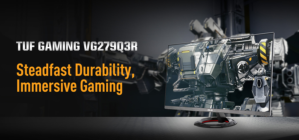 ASUS TUF Gaming VG279Q3R 27 inç 180Hz 1ms Full HD Adaptive Sync Fast IPS Gaming Monitör h3