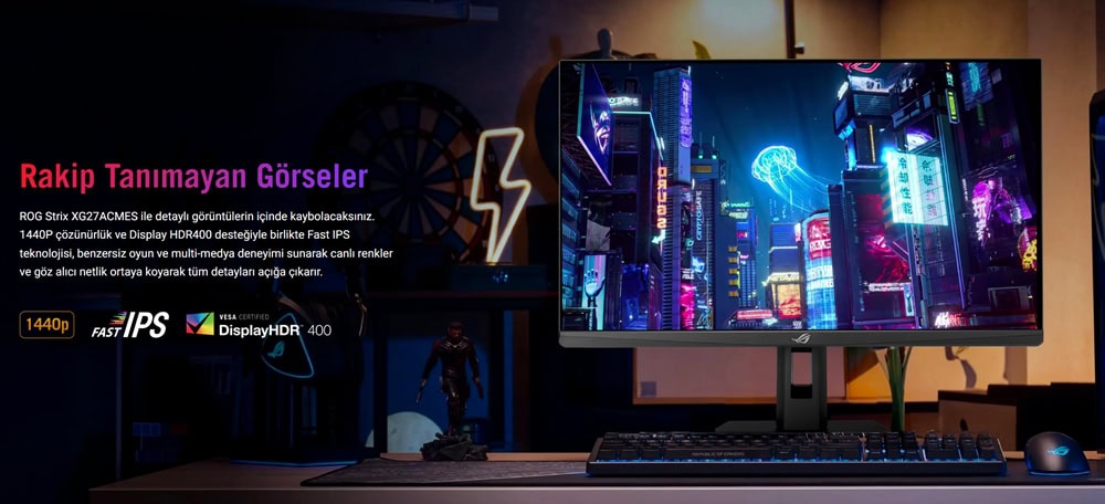 ROG Strix XG27ACMES ASUS ROG Strix XG27ACMES Gaming Monitör H3