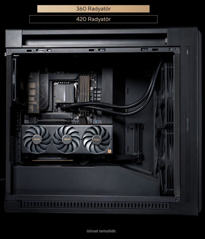 ProArt PA602 Wood Edition Modern Black - Metal Panel ProArt PA602 Wood Edition Modern Black - Metal Panel