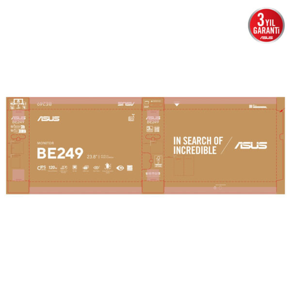 Asus Be249cgn 23.8 Inç 120hz 5ms Full Hd Adaptive Sync Ips Pivot Monitör 10