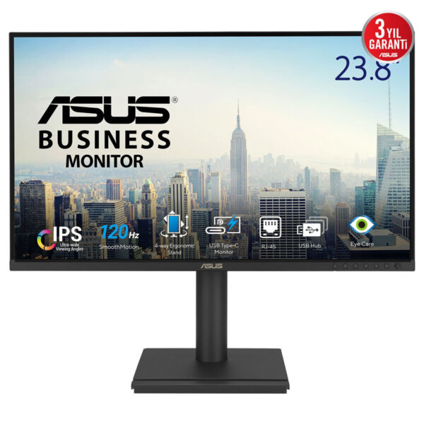 Asus Be249cgn 23.8 Inç 120hz 5ms Full Hd Adaptive Sync Ips Pivot Monitör 2