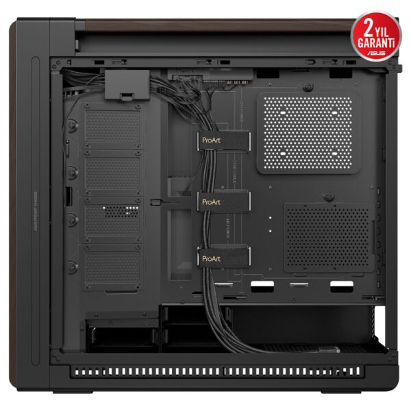 Asus Proart Pa602 Wood Edition Temperli Cam Usb 3.2 Mid Tower E Atx Kasa 12