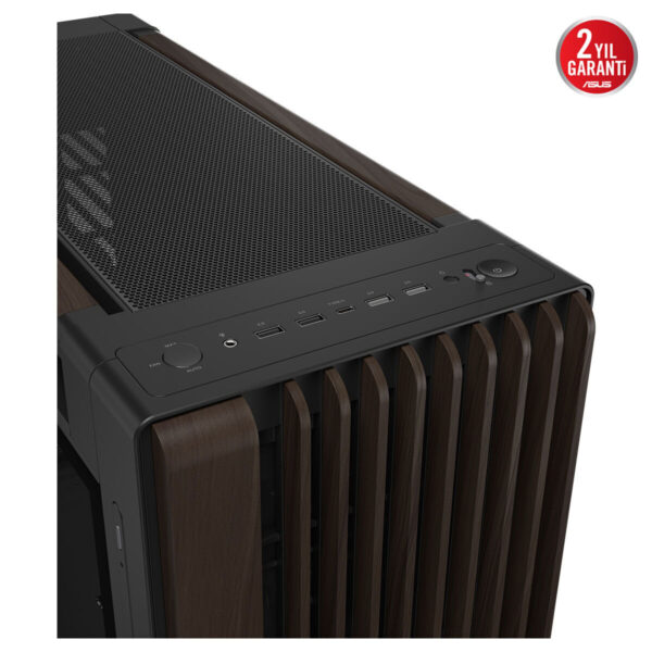 Asus Proart Pa602 Wood Edition Temperli Cam Usb 3.2 Mid Tower E Atx Kasa 21
