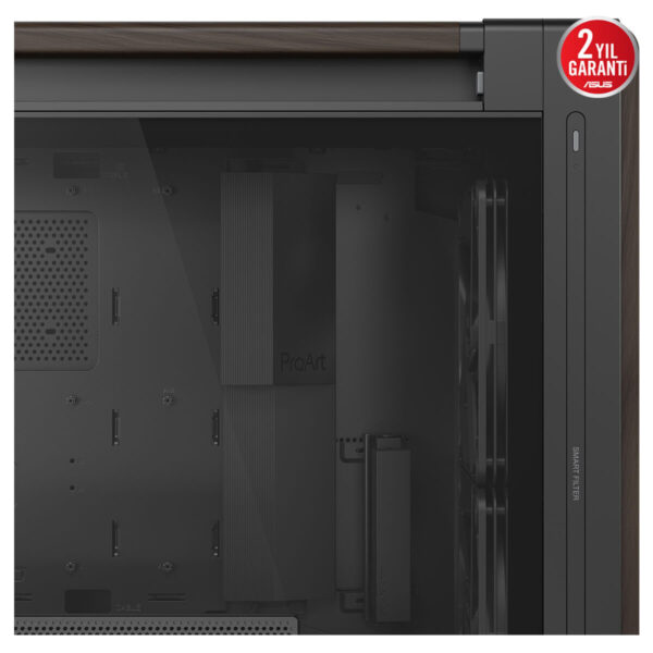 Asus Proart Pa602 Wood Edition Temperli Cam Usb 3.2 Mid Tower E Atx Kasa 8
