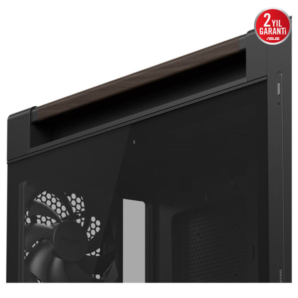 Asus Proart Pa602 Wood Edition Temperli Cam Usb 3.2 Mid Tower E Atx Kasa 9